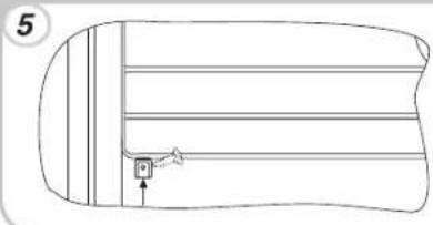 CANDY FR CBO 150 AG - REVERSING THE OPENING OF THE FREEZER COMPARTMENT - 2