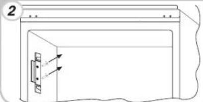 CANDY FR CBO 150 AG - ÄNDRING AV FRYSENS DÖRRUPPHÄNGNING - 3