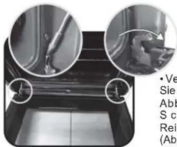 CANDY FXE649VX - REINIGUNG DER BACKOFEN-GLASTÜR - 1