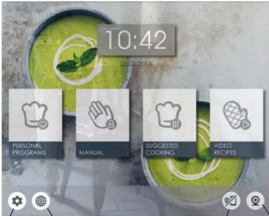 CANDY WATCHTOUCH - Page D'accueil - Fonctions principales - 1