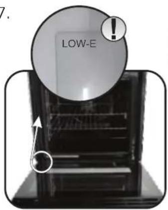 CANDY WATCHTOUCH - CLEANING OF THE INTERIOR GLASS DOOR ONLY - 7