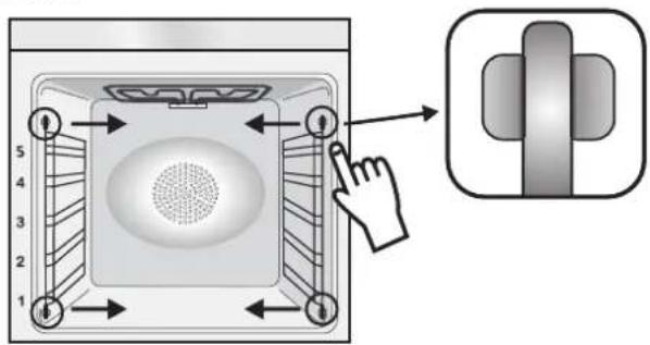 CANDY WATCHTOUCH - RIMOZIONE DELLO SPORTELLO DEL FORNO - 1