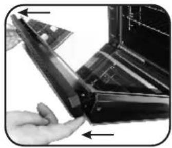 CANDY WATCHTOUCH - CLEANING OF THE INTERIOR GLASS DOOR ONLY - 4