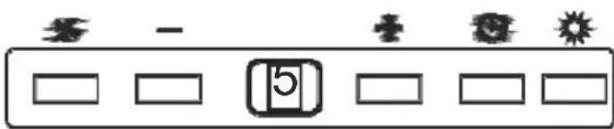 CANDY CBT63241W - Interruptor digital 5 Veloc - 1