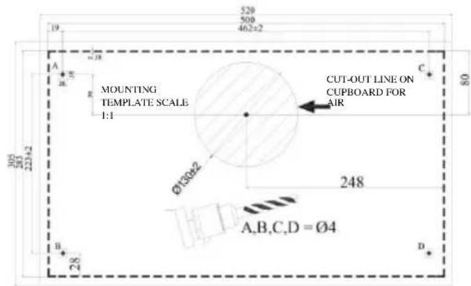 CANDY CBT62401LN - Drilling the Hanger Holes - 1