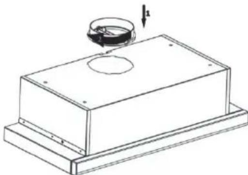 CANDY CBT62401LN - Perçage des trous de suspension - 3