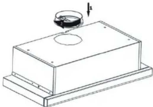 CANDY CBT62401LN - Taladro de los orificios de enganche - 3