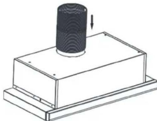 CANDY CBT62401LN - Perçage des trous de suspension - 4