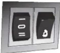 CANDY CBT62401LN - Interruttore bistabile a due velocità - 1