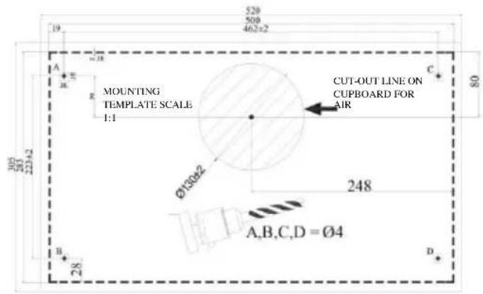 CANDY CBT63241N - Drilling the Hanger Holes - 1