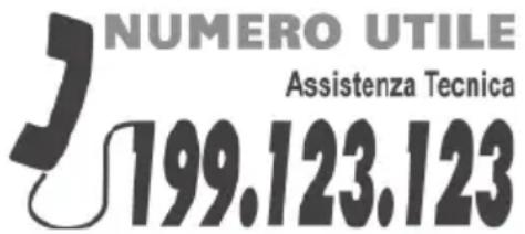 CANDY CCT 67 X - UN SOLO NUMERO TELEFONICO PER OTTENERE ASSISTENZA. - 1