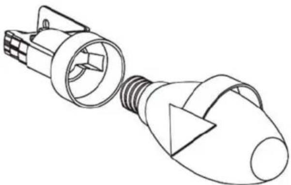 CANDY CBT62401LW - Replacement of Spark Plug Lamp - 1