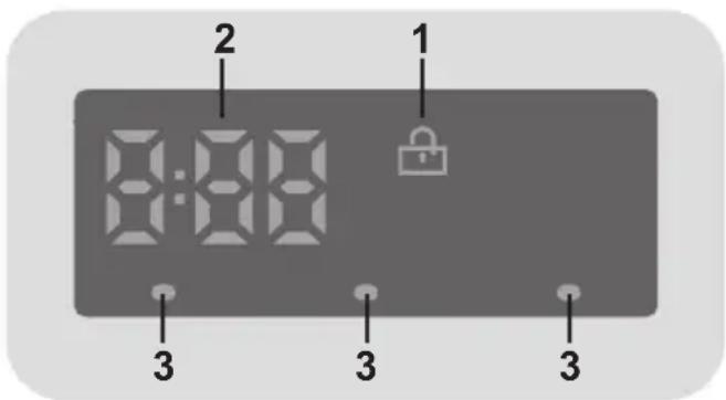 CANDY GSV 138D3S - Display digital - 1