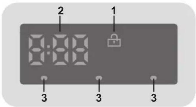 CANDY GSV 138D3S - Display - 1
