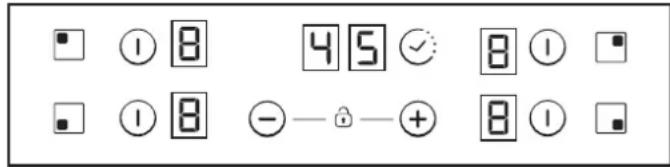 CANDY CH64CCB - Como selecionar o;nivel de gestao da potencia - 4