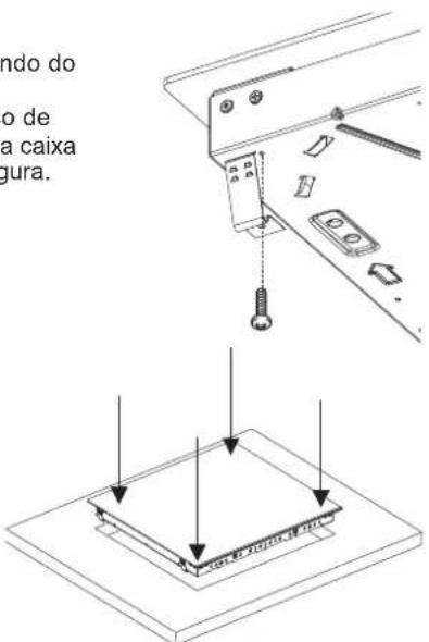 CANDY CH64CCB - Fixação normal: - 3