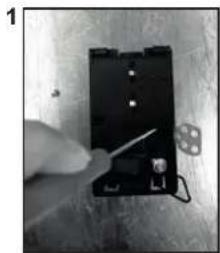 CANDY CH64CCB - Deschideti capacul in urmatoarea ordine: - 1