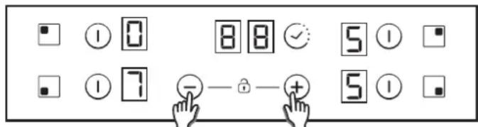 CANDY CH64CCB - Child Lock option - 1