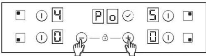 CANDY CH64CCB - Kako izbrati nivo chasovnega programiranja - 2