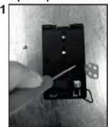 CANDY CH64CCB - Odpritekov naslednjem vrstnem redu: - 1