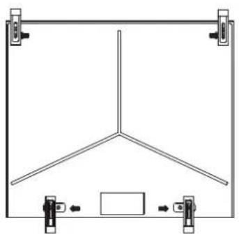 CANDY CH64CCB - Fixação normal: - 2