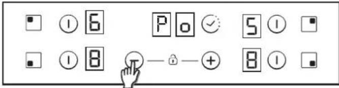 CANDY CH64CCB - Kako izbrati nivo chasovnega programiranja - 1