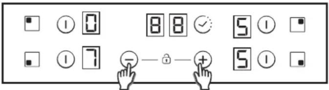 CANDY CH64CCW - Gyerekzár opció - 1