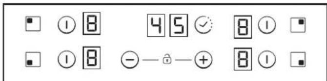 CANDY CH64CCW - Teljesítménykezelési szint kiválasztása - 4