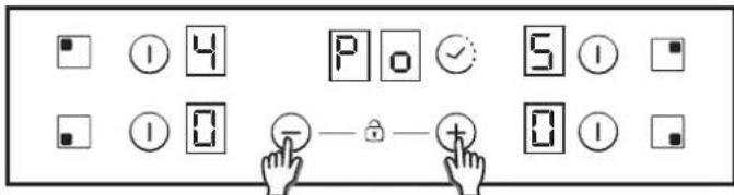 CANDY CH64XB - How to choose power management level - 2
