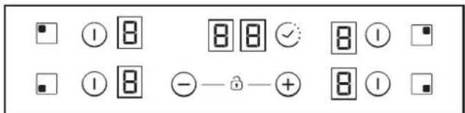 CANDY CH64XB - Wahl der Leistungverwaltungsstufe. - 3