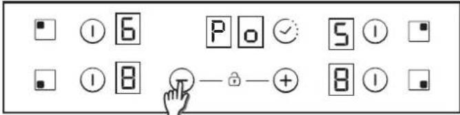 CANDY CH64XB - Kako izbrati nivo chasovnega programiranja - 1