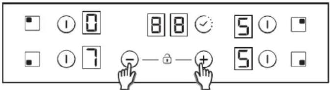 CANDY CH64XB - Child Lock option - 1