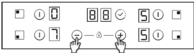CANDY CH64XB - Gyerekzár opció - 1