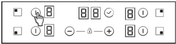 CANDY CH64XB - Wlacznie/wylacznie strefy grzejnej - 1