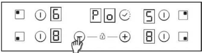 CANDY CH64XB - How to choose power management level - 1