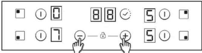 CANDY CH74BVT - Opción de bloqueo infantil - 1