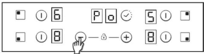 CANDY CH74BVT - Как выбрать уровень управления питанием. - 1