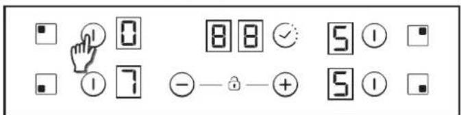 CANDY CH74BVT - Вибір зони - 1