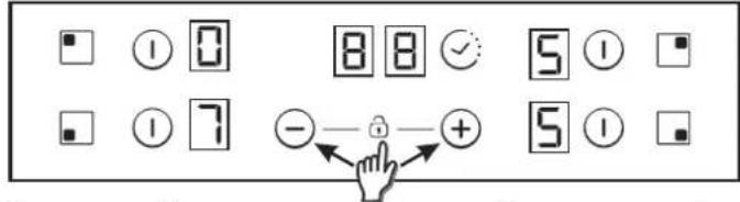 CANDY CH74BVT - Збільшення / Зменшення рівня потужності - 1