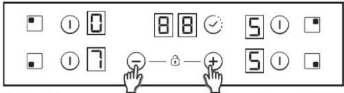 CANDY CH74BVT - Функція блокування від дітей - 1