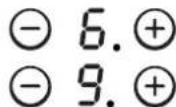 CANDY CFIB636DVPM - Hvis timeren er aktivert for mer enn 1 sone: - 1