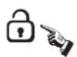 CANDY CFIB636DVPM - - Bloqueio: - 1