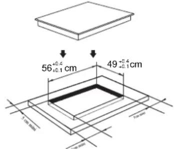 CANDY CFIB636DVPM - Vorgangsweise bei der Installation - 1