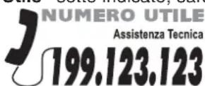 CANDY CFIB636DVPM - UN SOLO NUMERO TELEFONICO PER OTTENERE ASSISTENZA. - 1