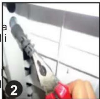 CANDY CS C7LFS - Montare il Kit Come Indicato di Seguito: - 2