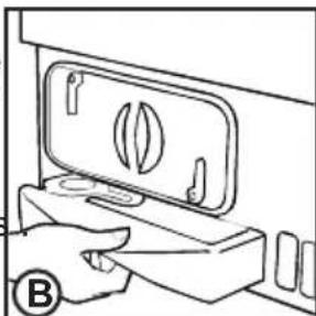 CANDY CS C7LFS - To remove the container bottom water drawer - 2