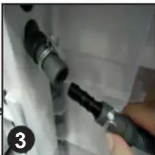 CANDY CS C7LFS - Fit the Hose as Follows: - 3