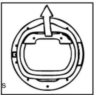 CANDY SLH D813A2S - Entfernen des Behalters - 1