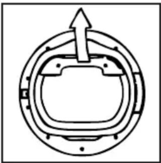 CANDY SLH D813A2S - Pour Retirer Le Réservoir - 1