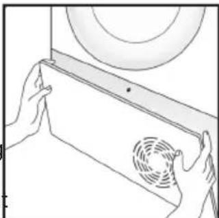 CANDY GVH D1013A2S - To Clean the Condenser Filter - 1